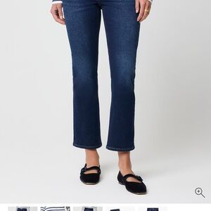 J. Crew Dark Blue Ankle Jeans